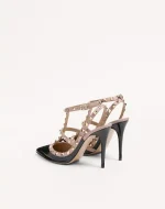 Valentino Patent Rockstud Caged Pump 100Mm - Image 4